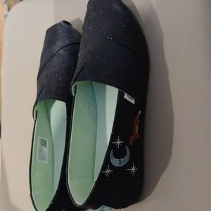 Fox and moon shoes
